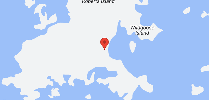 map of LT G ISLAND 630/ROBERTS ISLAND